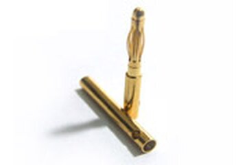 Goldstecker 2mm Paar