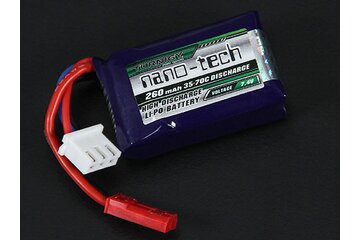 260 mAh 35C 7.4V  Lipo 