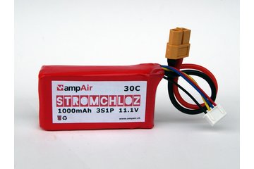 1000 mAh 11.1V 3S1P 30C Lipo Stromchloz