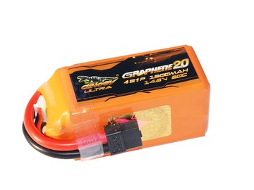 Dinogy Graphene Ultra 2.0 1000mAh 11.1V 80C 3S1P Lipo