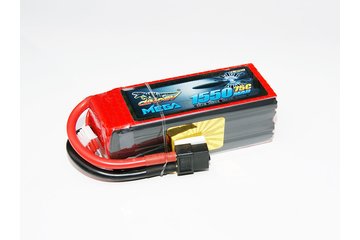 Dinogy Mega Graphene 2.0  1550mAh 14.8V 75C 4S1P Lipo