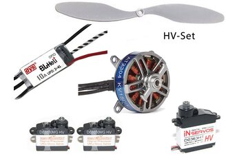 HV Komponenten Set zu 3D , CrackYak,Slick,Edge540
